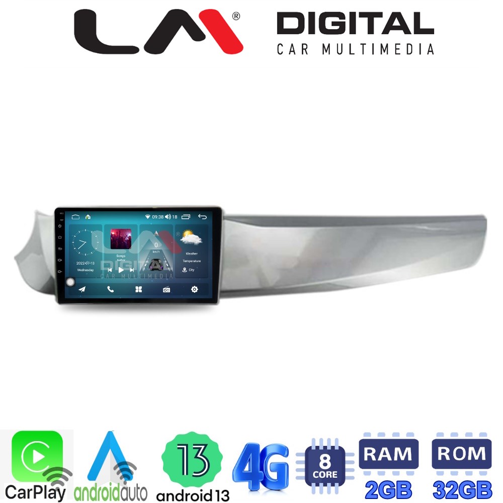 LM Digital - LM ZR8643 GPS Οθόνη OEM Multimedia Αυτοκινήτου για Alfa Romeo Guilietta 2010 > 2014 (CarPlay/AndroidAuto/BT/GPS/WIFI/GPRS)