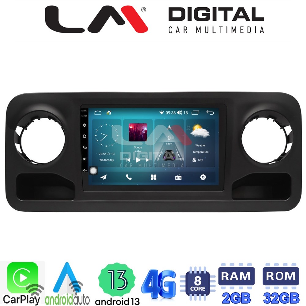 LM Digital - LM ZR8670 GPS Οθόνη OEM Multimedia Αυτοκινήτου για Mercedes Sprinter 2019 > (CarPlay/AndroidAuto/BT/GPS/WIFI/GPRS)