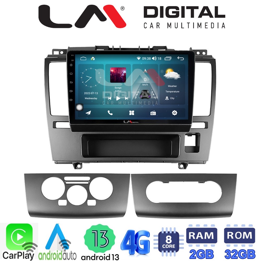 LM Digital - LM ZR8695 GPS Οθόνη OEM Multimedia Αυτοκινήτου για Nissan Tiida 2004 > 2012 (CarPlay/AndroidAuto/BT/GPS/WIFI/GPRS)