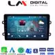 LM Digital - LM ZR8708 GPS Οθόνη OEM Multimedia Αυτοκινήτου για DACIA DUSTER – LOGAN - SUNDERO 2013 > 2018 (CarPlay/AndroidAuto/BT/GPS/WIFI/GPRS)