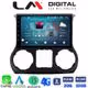 LM Digital - LM ZR8745 GPS Οθόνη OEM Multimedia Αυτοκινήτου για JEEP WRANGLER 2011>2018 (CarPlay/AndroidAuto/BT/GPS/WIFI/GPRS)
