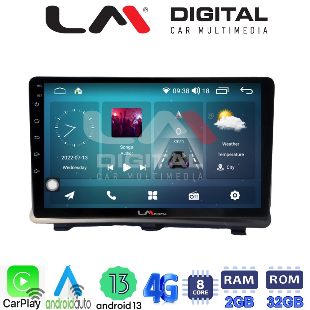 LM Digital - LM ZR8985 GPS Οθόνη OEM Multimedia Αυτοκινήτου για Opel Antara 2006> (CarPlay/AndroidAuto/BT/GPS/WIFI/GPRS)