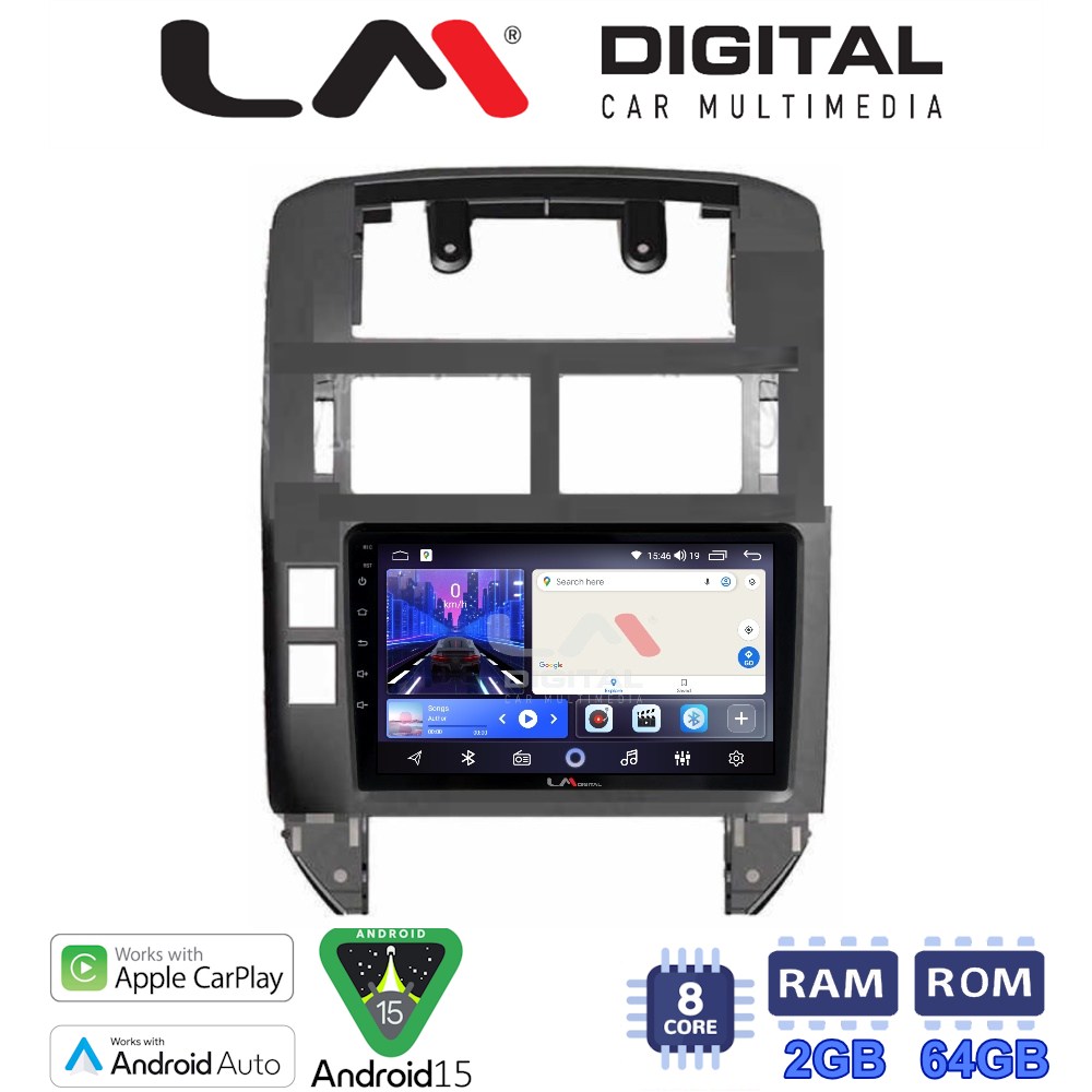 LM Digital - LM ZW8582 GPS Οθόνη OEM Multimedia Αυτοκινήτου για VW POLO 2002>2010 (CarPlay/AndroidAuto/BT/GPS/WIFI)