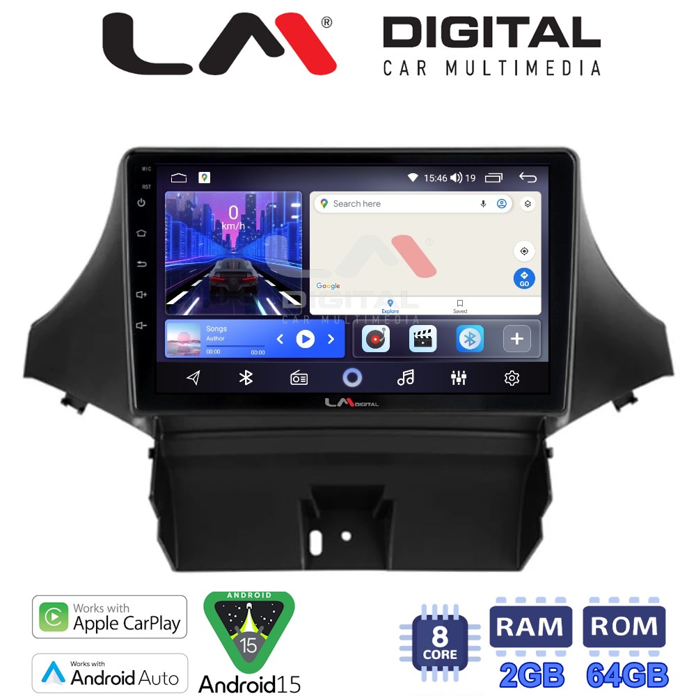 LM Digital - LM ZW8710 GPS Οθόνη OEM Multimedia Αυτοκινήτου για Chevrolet Orlando 2009 > 2012 (CarPlay/AndroidAuto/BT/GPS/WIFI)