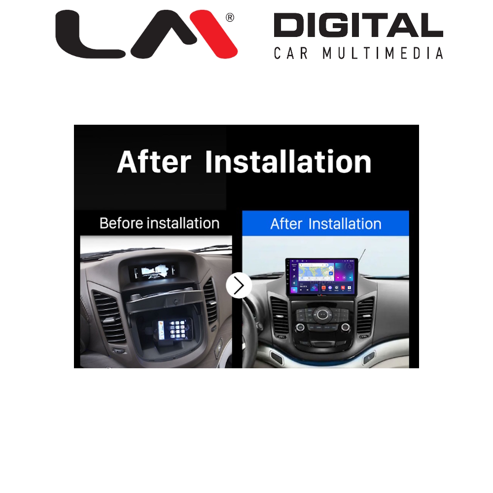 LM Digital - LM ZW8710 GPS Οθόνη OEM Multimedia Αυτοκινήτου για Chevrolet Orlando 2009 > 2012 (CarPlay/AndroidAuto/BT/GPS/WIFI)