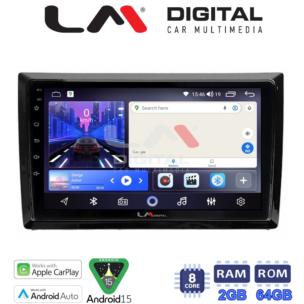 LM Digital - LM ZW8958 GPS Οθόνη OEM Multimedia Αυτοκινήτου για VW Beetle 2013 > 2019 (CarPlay/AndroidAuto/BT/GPS/WIFI)
