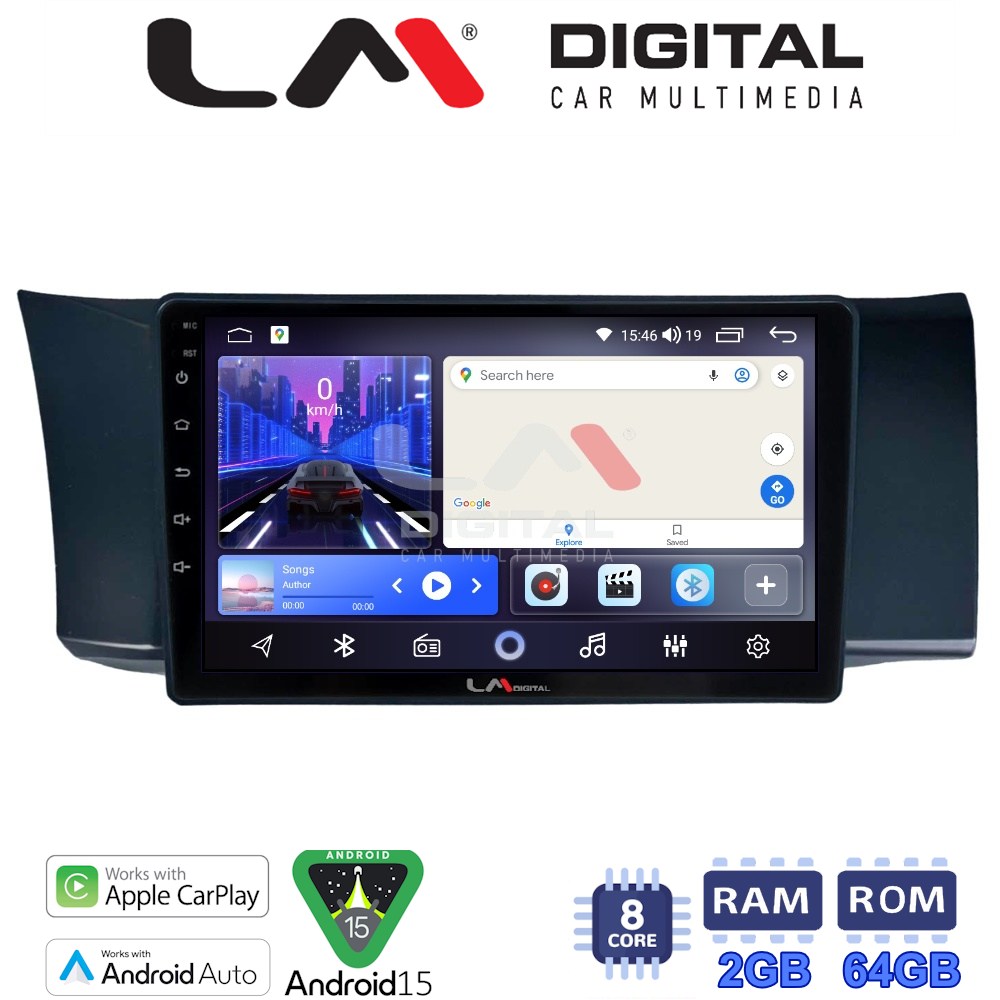 LM Digital - LM ZW8991 GPS Οθόνη OEM Multimedia Αυτοκινήτου για Subaru BRZ & Toyota GT86 2013 > (CarPlay/AndroidAuto/BT/GPS/WIFI)