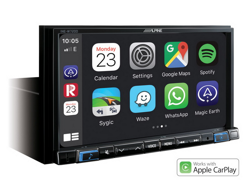 Οθόνη ALPINE INE-W720DC 7"