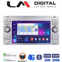 Οθόνη Multimedia LM Digital E8140S GPS Για FORD C-MAX 2002 - 2007 / FIESTA 2006 - 2008 / FOCUS 2005 - 2007 / FUSION 2006 - 2011 / GALAXY 2007 - 2011 / KUGA 2007 - 2012 / S-MAX 2008 - 2012 / TRANSIT 2007 - 2012 / TRANSIT CONNECT 2007 - 2012