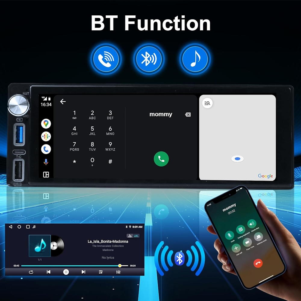 Οθόνη Multimedia LM Digital E8555 GPS