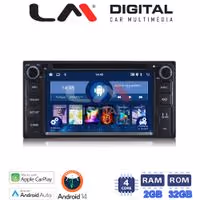 Οθόνη Multimedia LM Digital N4071 GPS Με Apple CarPlay / Android Auto / BT / GPS / WiFi Για TOYOTA RAV4 / HILUX / YARIS
