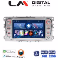Οθόνη Multimedia LM Digital V4003 GPS Με Apple CarPlay / Android Auto / BT / GPS / WiFi / GPRS Για FORD FOCUS -2011 / MONDEO 2007 - 2014 / GALAXY 2007 - 2014 / S-MAX 2008 - 2014