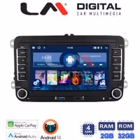 Οθόνη Multimedia LM Digital V4004 GPS Με Apple CarPlay / Android Auto / BT / GPS / WiFi / GPRS Για VW (Όλα Τα Μοντέλα)