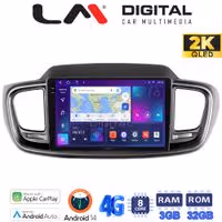 Οθόνη Multimedia LM Digital ZD8224 GPS Με Apple CarPlay / Android Auto / BT / GPS / WIFI / GPRS Για KIA SORENTO 2013 - 2020