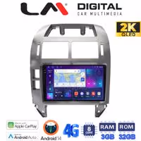 Οθόνη Multimedia LM Digital ZD8582S GPS Με Apple CarPlay / Android Auto / BT / GPS / WIFI / GPRS Για VW POLO 2002 - 2009