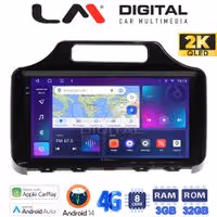 Οθόνη Multimedia LM Digital ZD8650 GPS Με Apple CarPlay / Android Auto / BT / GPS / WIFI / GPRS Για TOYOTA IQ 2008 - 2015