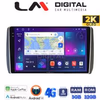 Οθόνη Multimedia LM Digital ZD8885 GPS Με Apple CarPlay / Android Auto / BT / GPS / WIFI / GPRS Για TOYOTA URBAN / IST 2007 - 2016