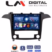 Οθόνη Multimedia LM Digital ZL4003 GPS Με BT / GPS / WiFi Για FORD S-MAX 2006 - 2014