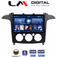 Οθόνη Multimedia LM Digital ZL4003A GPS Με BT / GPS / WiFi Για FORD S-MAX 2006 - 2014