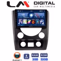 Οθόνη Multimedia LM Digital ZL4014A GPS Με BT / GPS / WiFi / GPRS Για SSANGYONG REXTON 2015 - 2016
