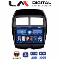 Οθόνη Multimedia LM Digital ZL4026 GPS Με BT / GPS / WiFi Για MITSUBISHI ASX 2008+