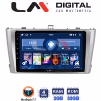 Οθόνη Multimedia LM Digital ZL4027 GPS Με BT / GPS / WiFi Για TOYOTA AVENSIS T27 2009 - 2016