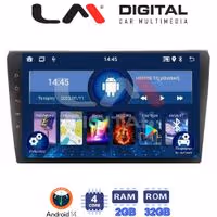 Οθόνη Multimedia LM Digital ZL4050 GPS Με BT / GPS / WiFi Για AUDI A4 (8E) 2001 - 2008