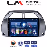 Οθόνη Multimedia LM Digital ZL4071 GPS Με BT / GPS / WiFi Για TOYOTA RAV4 2001 - 2006