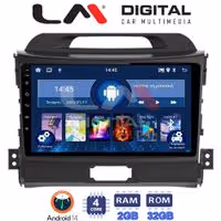 Οθόνη Multimedia LM Digital ZL4074 GPS Με BT / GPS / WiFi Για KIA SPORTAGE 2010 - 2015