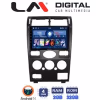 Οθόνη Multimedia LM Digital ZL4105 GPS Με BT / GPS / WiFi / GPRS Για FORD MONDEO 2003 - 2006