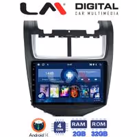 Οθόνη Multimedia LM Digital ZL4108 GPS Με BT / GPS / WiFi Για CHEVROLET AVEO 2014 - 2017