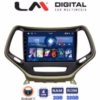 Οθόνη Multimedia LM Digital ZL4119 GPS Με BT / GPS / WiFi Για JEEP CHEROKEE 2014+