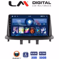Οθόνη Multimedia LM Digital ZL4145 GPS Με BT / GPS / WiFi Για RENAULT MEGANE 3