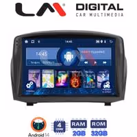 Οθόνη Multimedia LM Digital ZL4152B GPS Με BT / GPS / WiFi / GPRS Για FORD FIESTA 2010 - 2017