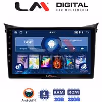 Οθόνη Multimedia LM Digital ZL4156 GPS Με BT / GPS / WiFi Για HYUNDAI i30 2012 - 2017