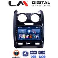 Οθόνη Multimedia LM Digital ZL4158 GPS Με BT / GPS / WiFi Για DACIA DUSTER 2013 - 2019