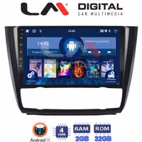 Οθόνη Multimedia LM Digital ZL4170B GPS Με BT / GPS / WiFi Για BMW Σειρά 1 (E81 / E82 / E87 / E88)