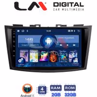 Οθόνη Multimedia LM Digital ZL4179 GPS Με BT / GPS / WiFi Για SUZUKI SWIFT 2011 - 2016