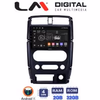Οθόνη Multimedia LM Digital ZL4186 GPS Με BT / GPS / WiFi Για SUZUKI JIMNY 2007 - 2018
