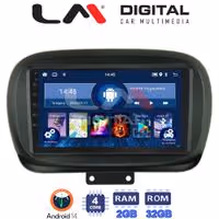 Οθόνη Multimedia LM Digital ZL4199 GPS Με BT / GPS / WiFi Για FIAT 500X 2014+