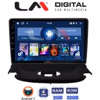 Οθόνη Multimedia LM Digital ZL4206UP GPS Με BT / GPS / WiFi / GPRS Για PEUGEOT 206 2002 - 2006