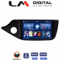Οθόνη Multimedia LM Digital ZL4216 GPS Με BT / GPS / WiFi Για KIA CEED 2013 - 2016