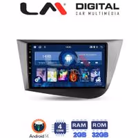 Οθόνη Multimedia LM Digital ZL4217 GPS Με BT / GPS / WiFi Για SEAT LEON 2005 - 2012