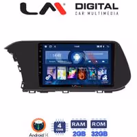 Οθόνη Multimedia LM Digital ZL4229 GPS Με BT / GPS / WiFi / GPRS Για HYUNDAI i20 2021+
