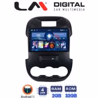 Οθόνη Multimedia LM Digital ZL4245 GPS Με BT / GPS / WiFi Για FORD RANGER 2011 - 2015