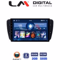 Οθόνη Multimedia LM Digital ZL4246 GPS Με BT / GPS / WiFi Για SEAT IBIZA 2008 - 2015