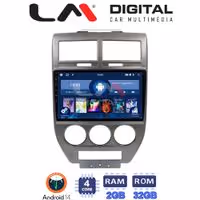 Οθόνη Multimedia LM Digital ZL4251 GPS Με BT / GPS / WiFi Για JEEP COMPASS 2007 - 2011