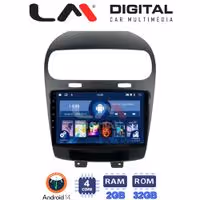 Οθόνη Multimedia LM Digital ZL4261 GPS Με BT / GPS / WiFi Για FIAT FREEMONT 2008+