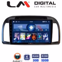 Οθόνη Multimedia LM Digital ZL4300B GPS Με BT / GPS / WiFi / GPRS Για NISSAN MICRA 2002 - 2007