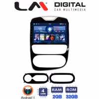 Οθόνη Multimedia LM Digital ZL4321 GPS Με BT / GPS / WiFi Για RENAULT CLIO 2016 - 2018